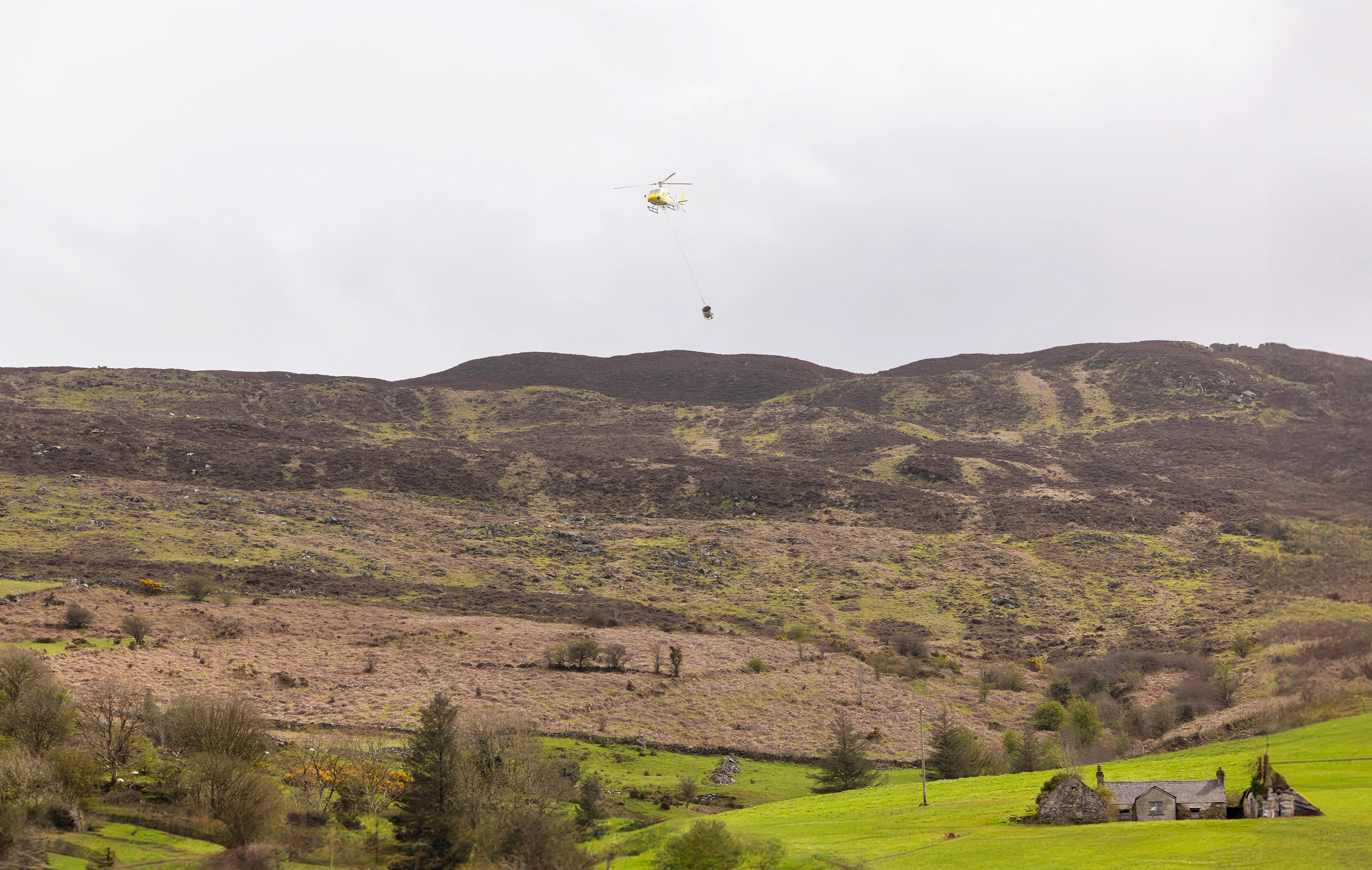 Greenfield remote mobile phone telecoms site