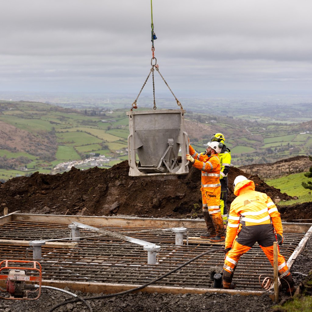 Greenfield remote mobile phone telecoms site